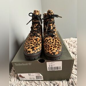 NEW IN BOX Timberland London Square Cheetah Hiker 8.5